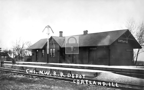 Railroad train station depot - railroad,